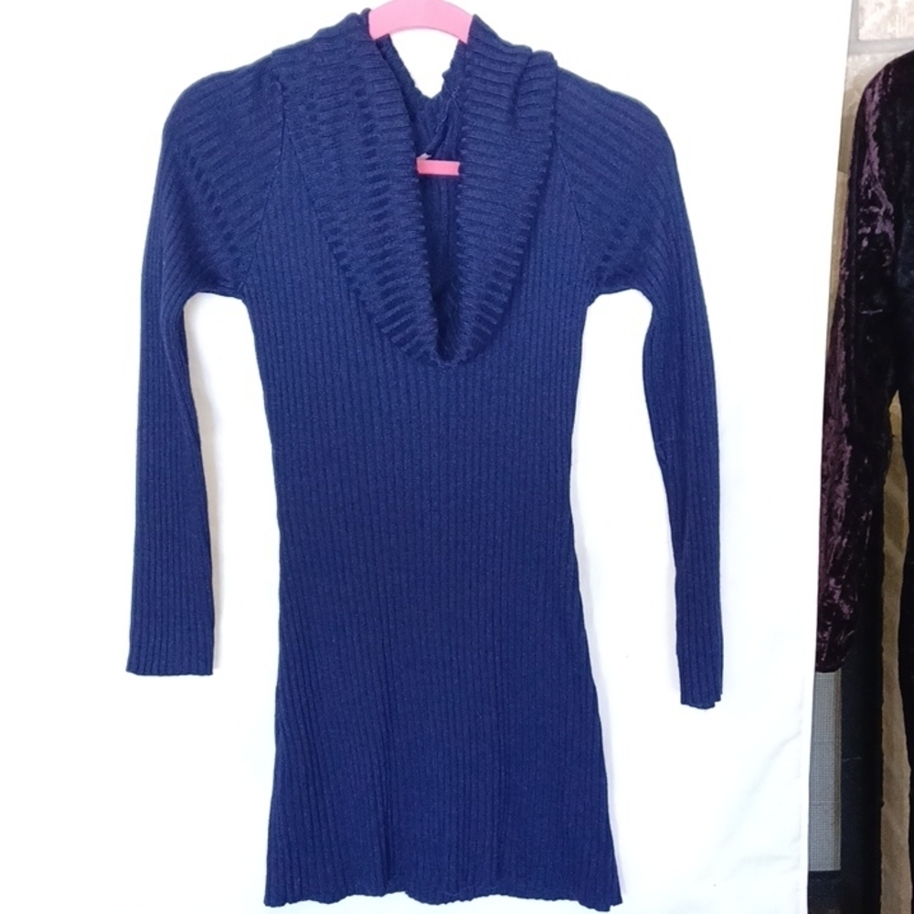 Tobi Sweater dress, Navy